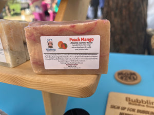 Peach Mango- Artisan Soap