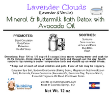 Mineral & Buttermilk Detox Bath with Avocado Oil